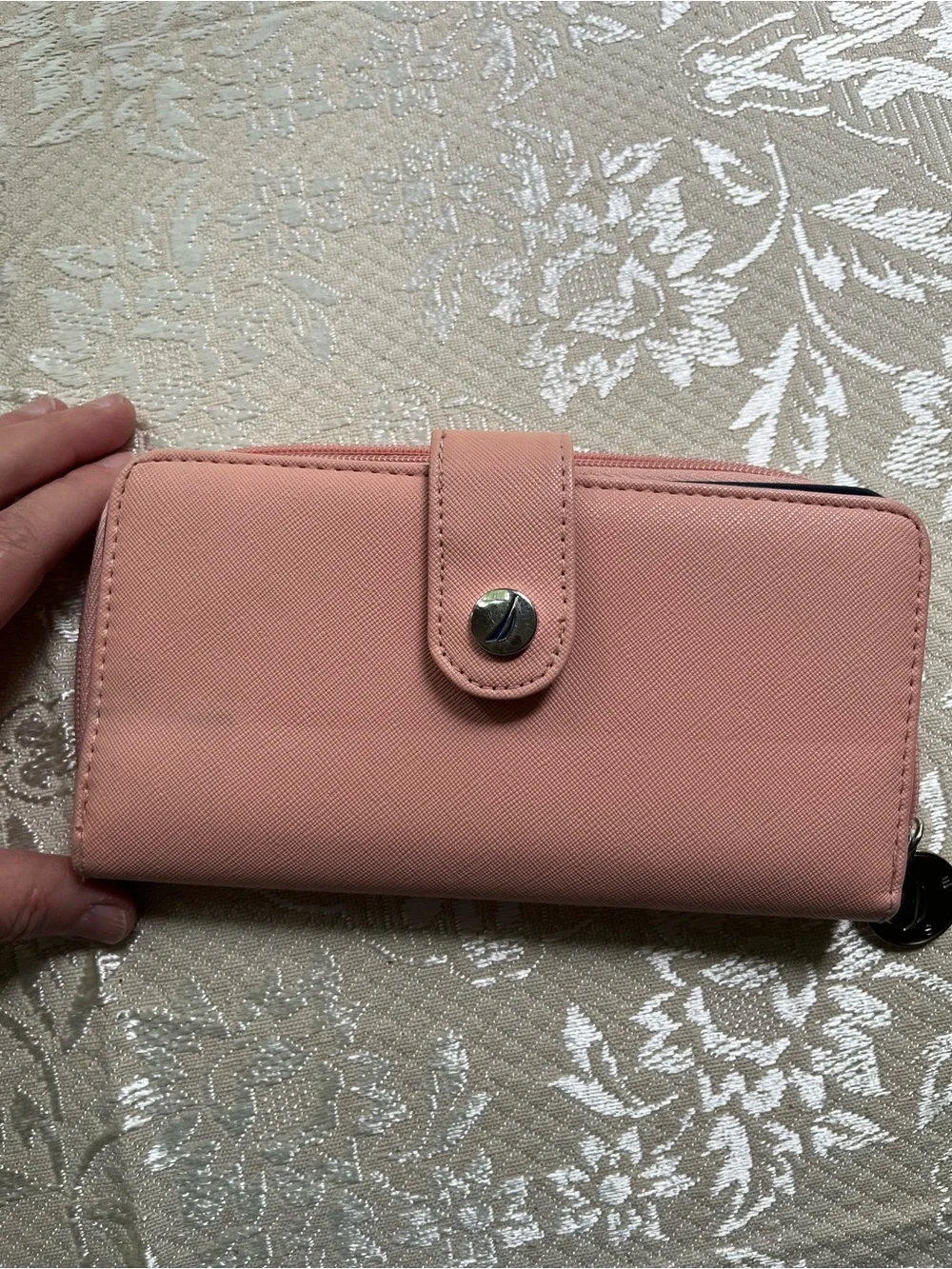 Nautica Coral Pink Women's Zip Wallet